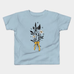 Paint Brush Bouquet Kids T-Shirt